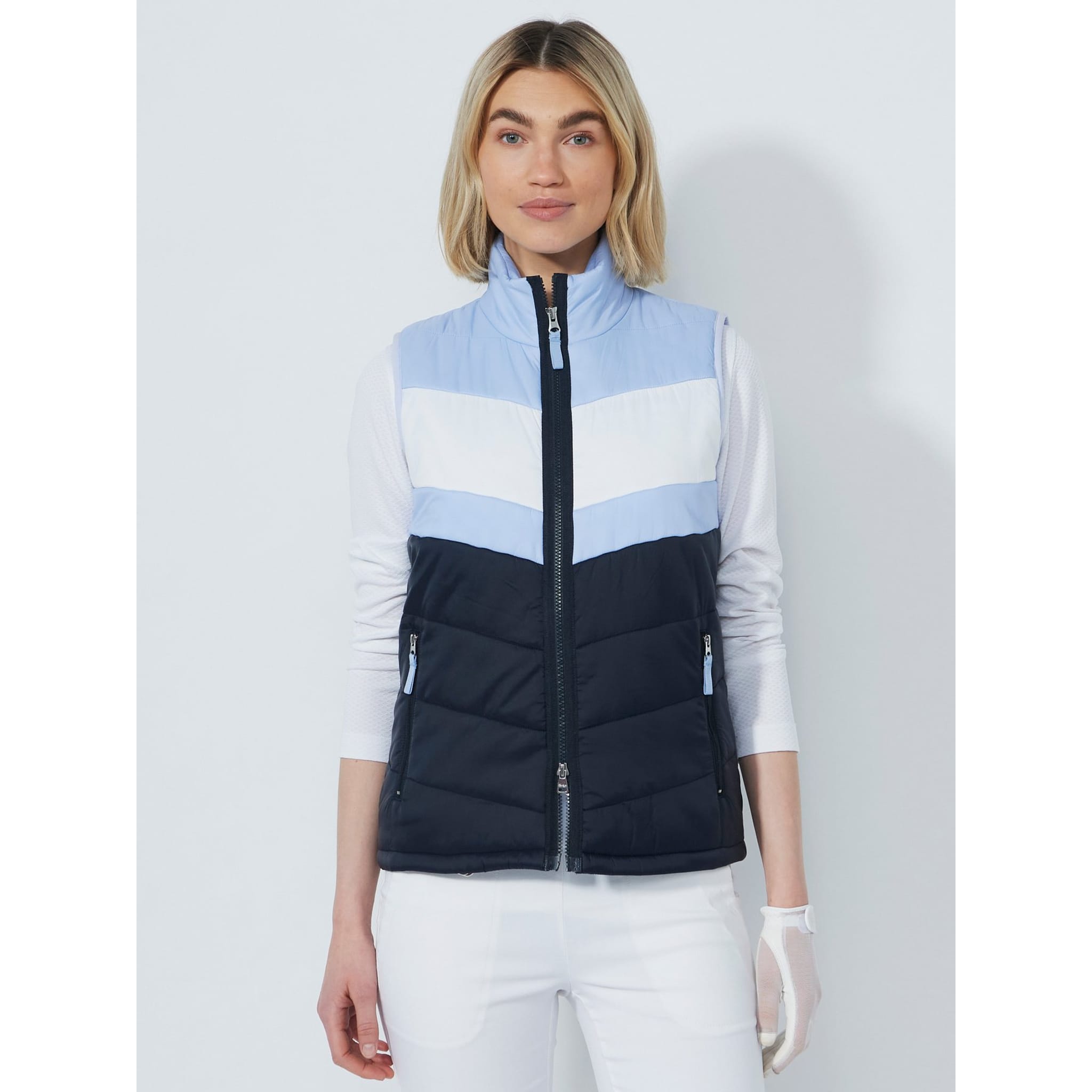 Daily Sports Blockstriped Padded Weste Damen