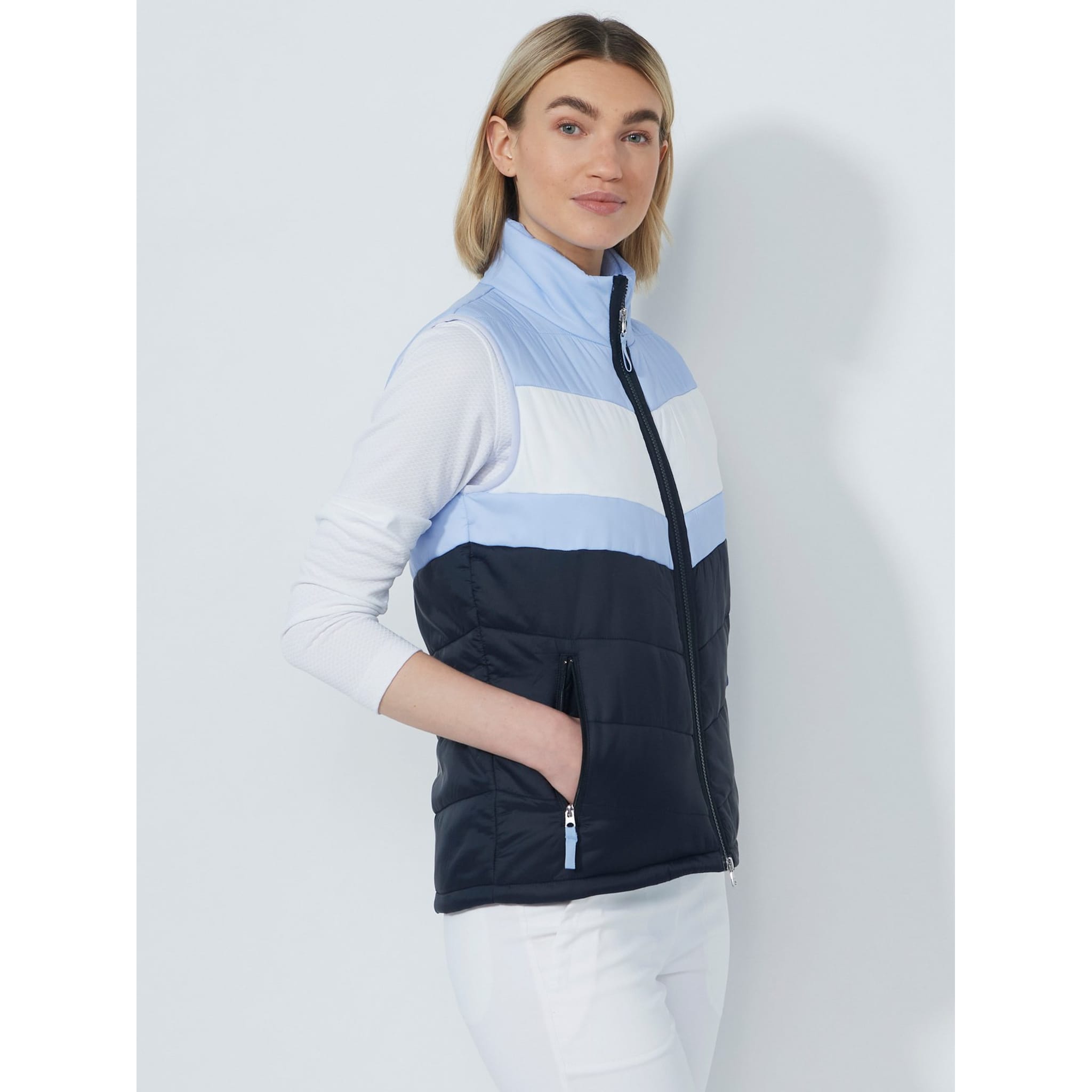 Daily Sports Blockstriped Padded Weste Damen