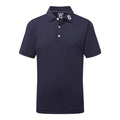 Footjoy Junior Stretch Pique Solid Polo