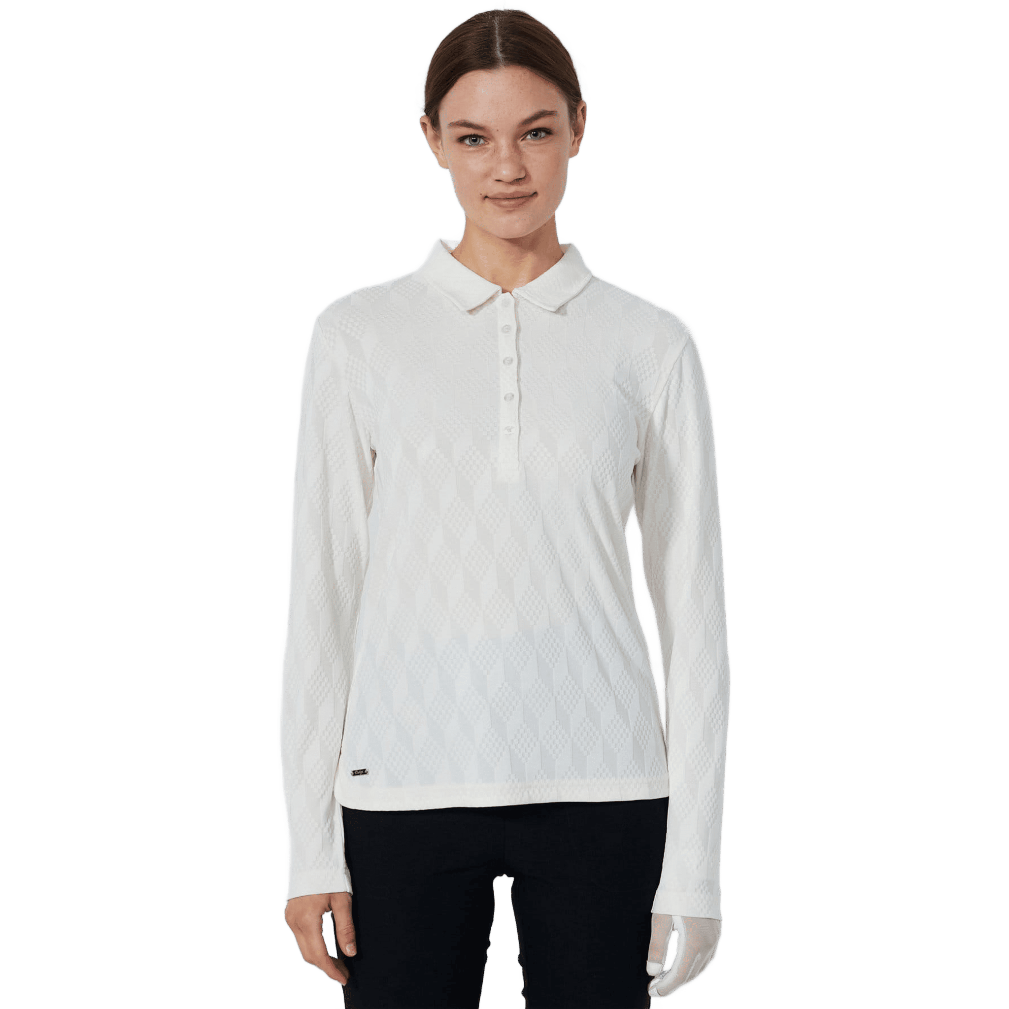 Daily Sports Graphic Jaquard Poloshirt Damen