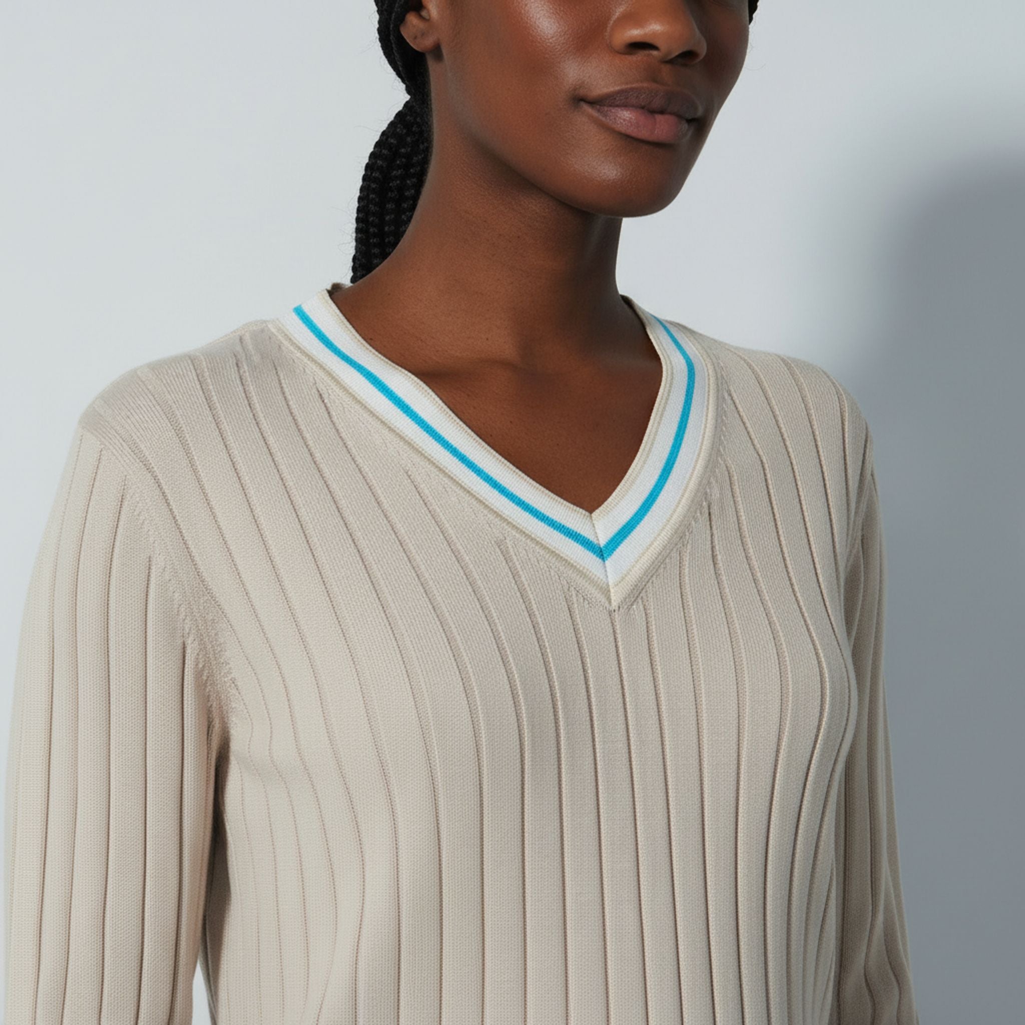 Daily Pullover Ärmelstreifen