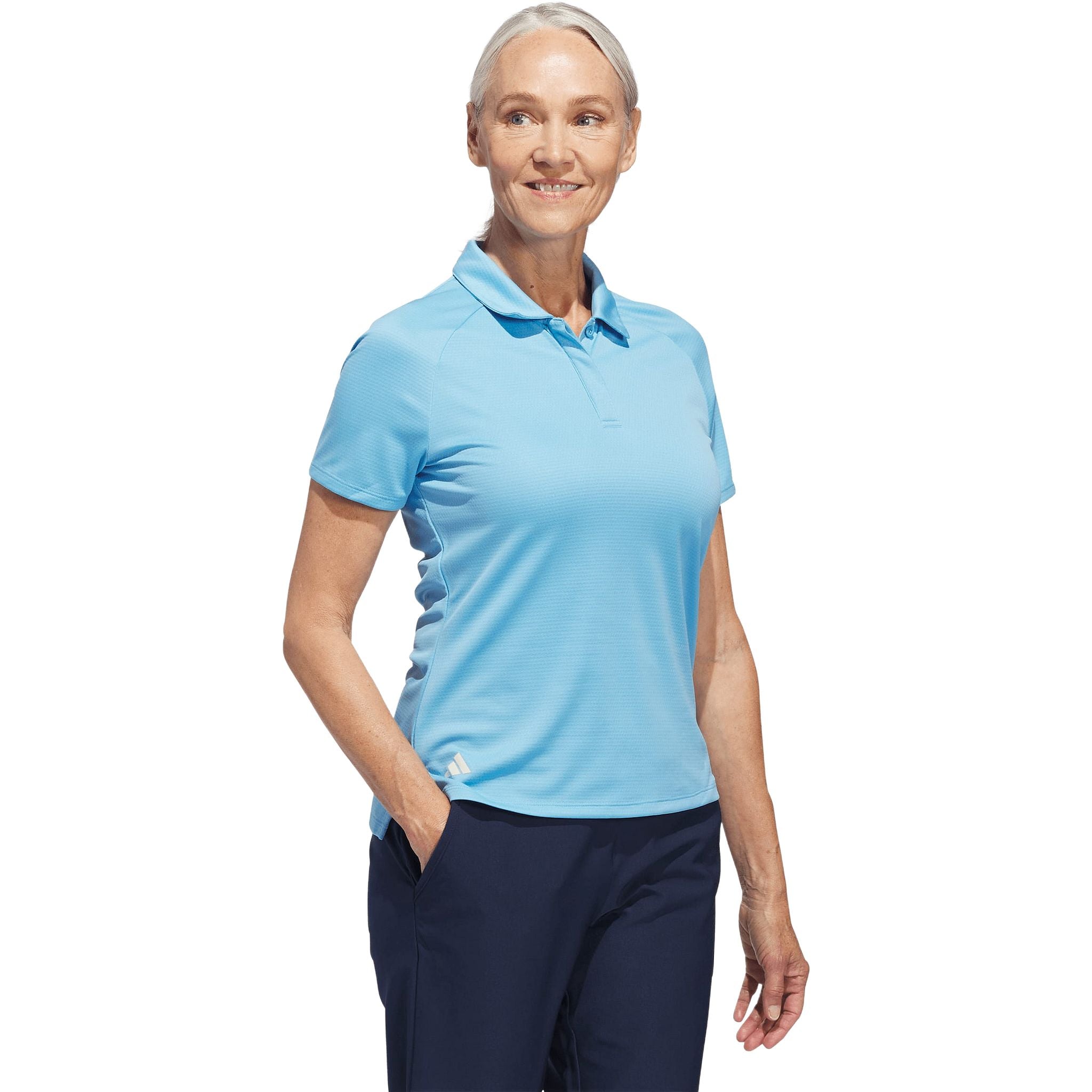 Adidas Ultimate365 Heat.Rdy Polo z teksturą damskie