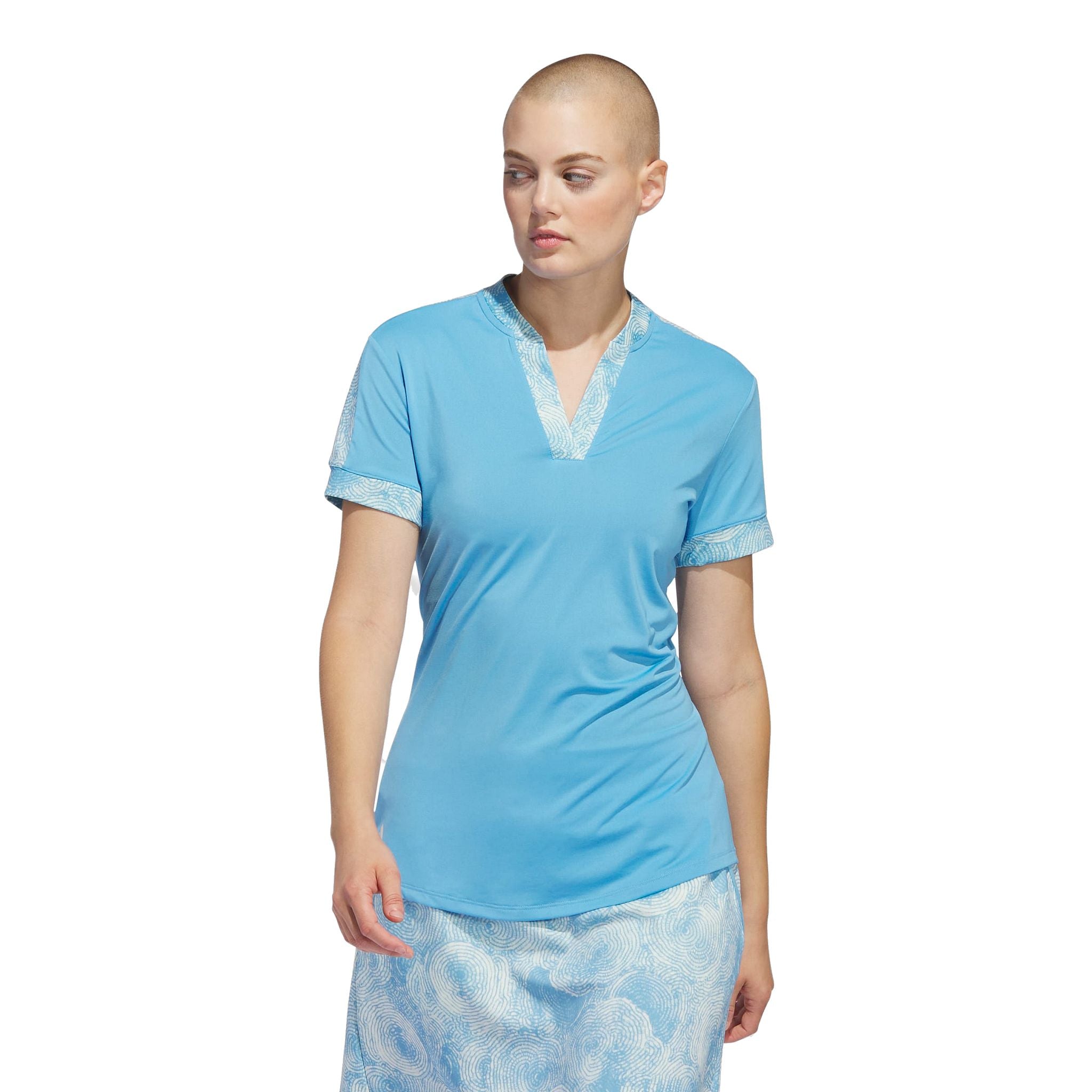 Damska koszulka polo Adidas Ultimate365 z nadrukiem
