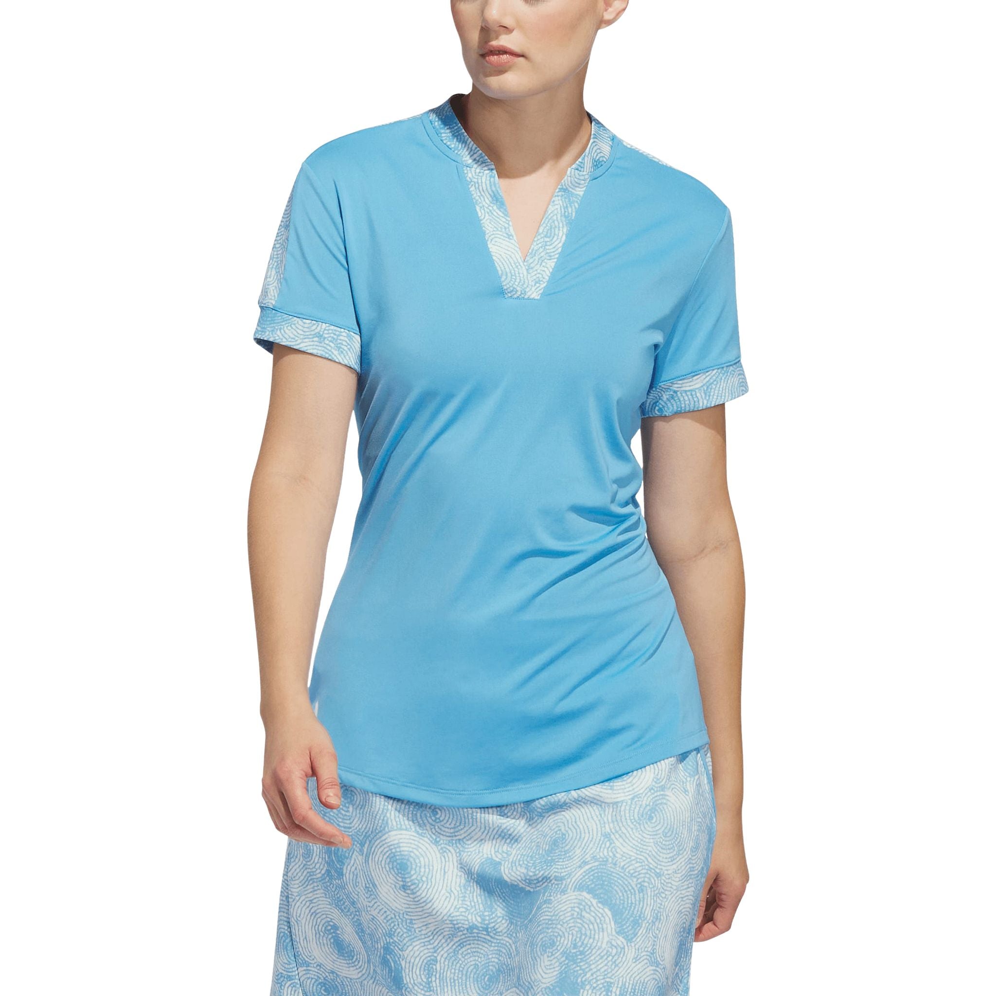Damska koszulka polo Adidas Ultimate365 z nadrukiem