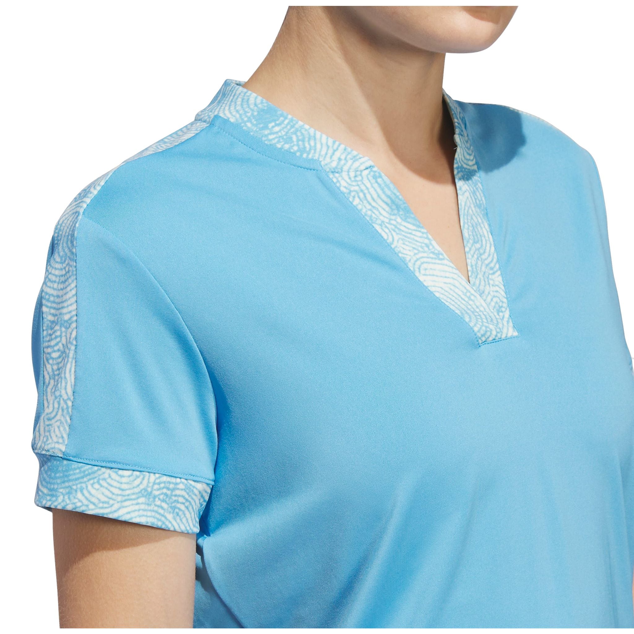 Damska koszulka polo Adidas Ultimate365 z nadrukiem