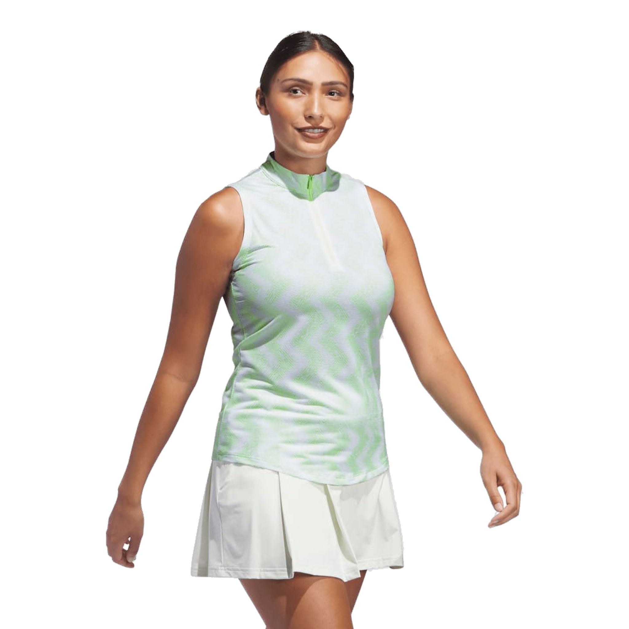 Damska koszulka polo z nadrukiem Adidas Ultimate365 Ottoman