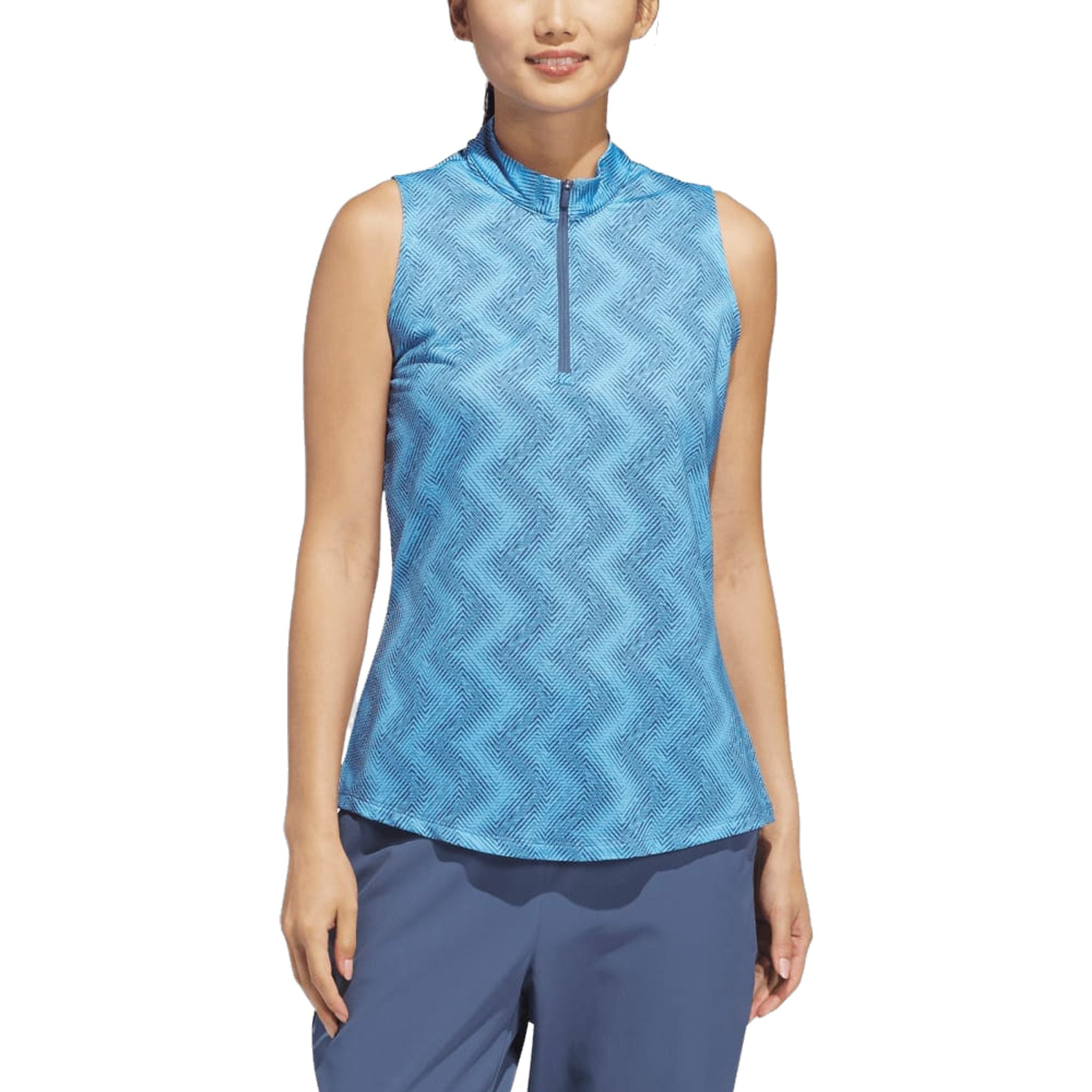 Damska koszulka polo z nadrukiem Adidas Ultimate365 Ottoman