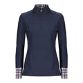 Jack Nicklaus Plaid Accent Poloshirt Damen