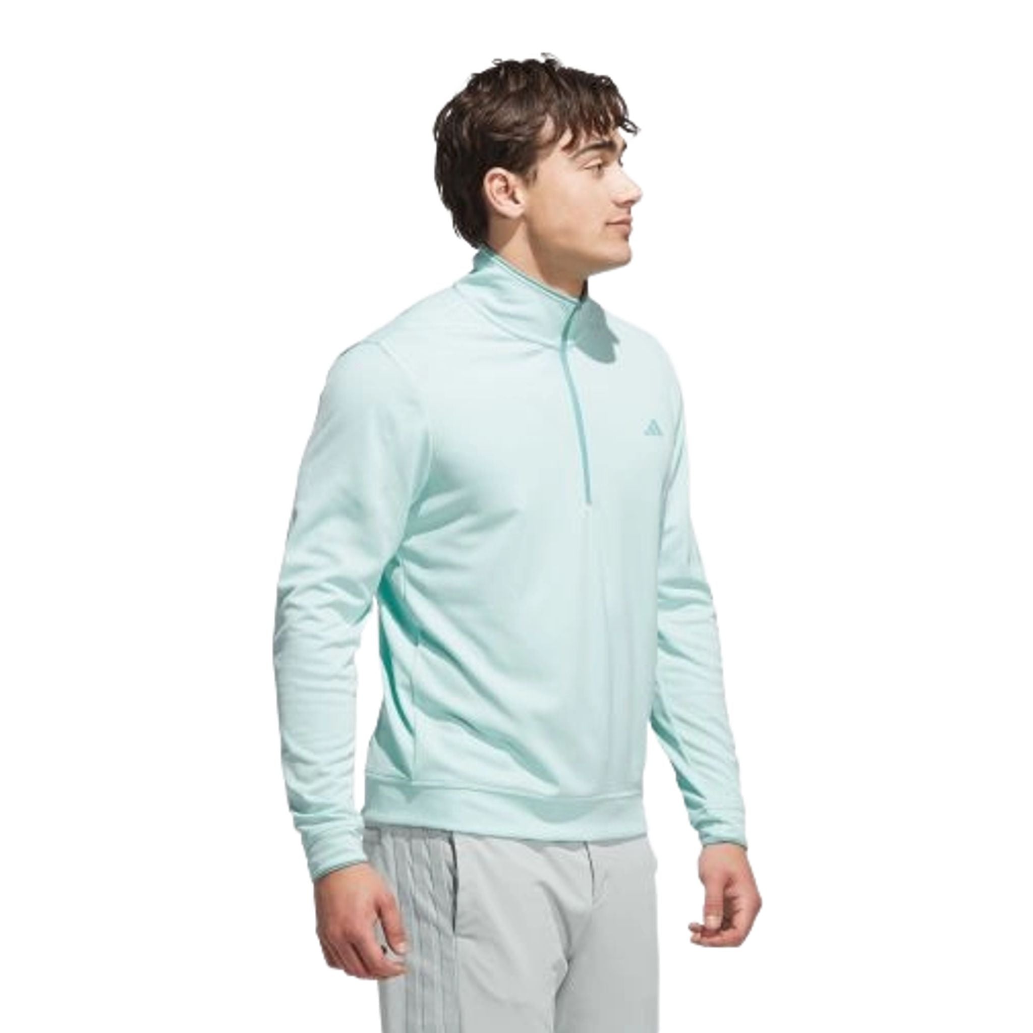 Adidas Lekki sweter męski z zamkiem 1/4