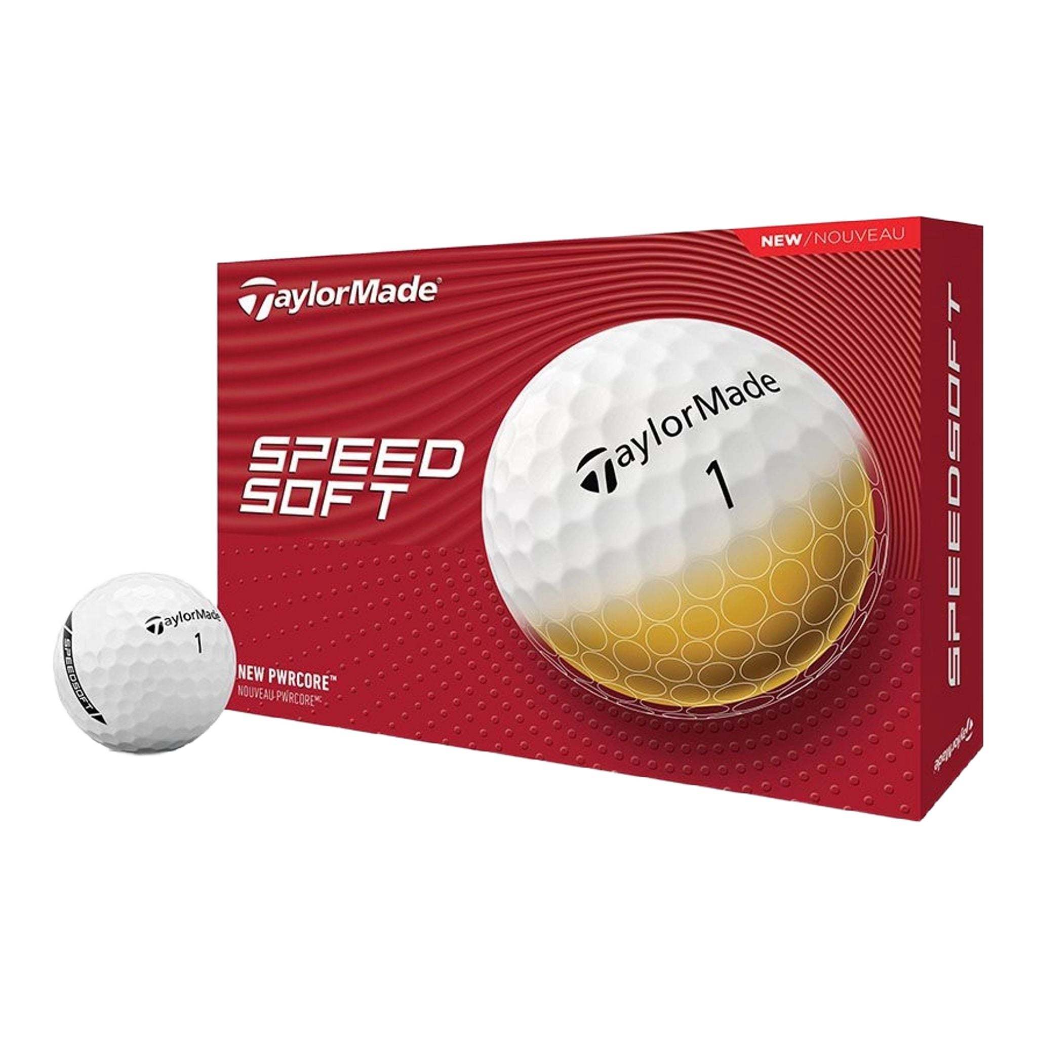 Miękkie piłki golfowe TaylorMade Speed