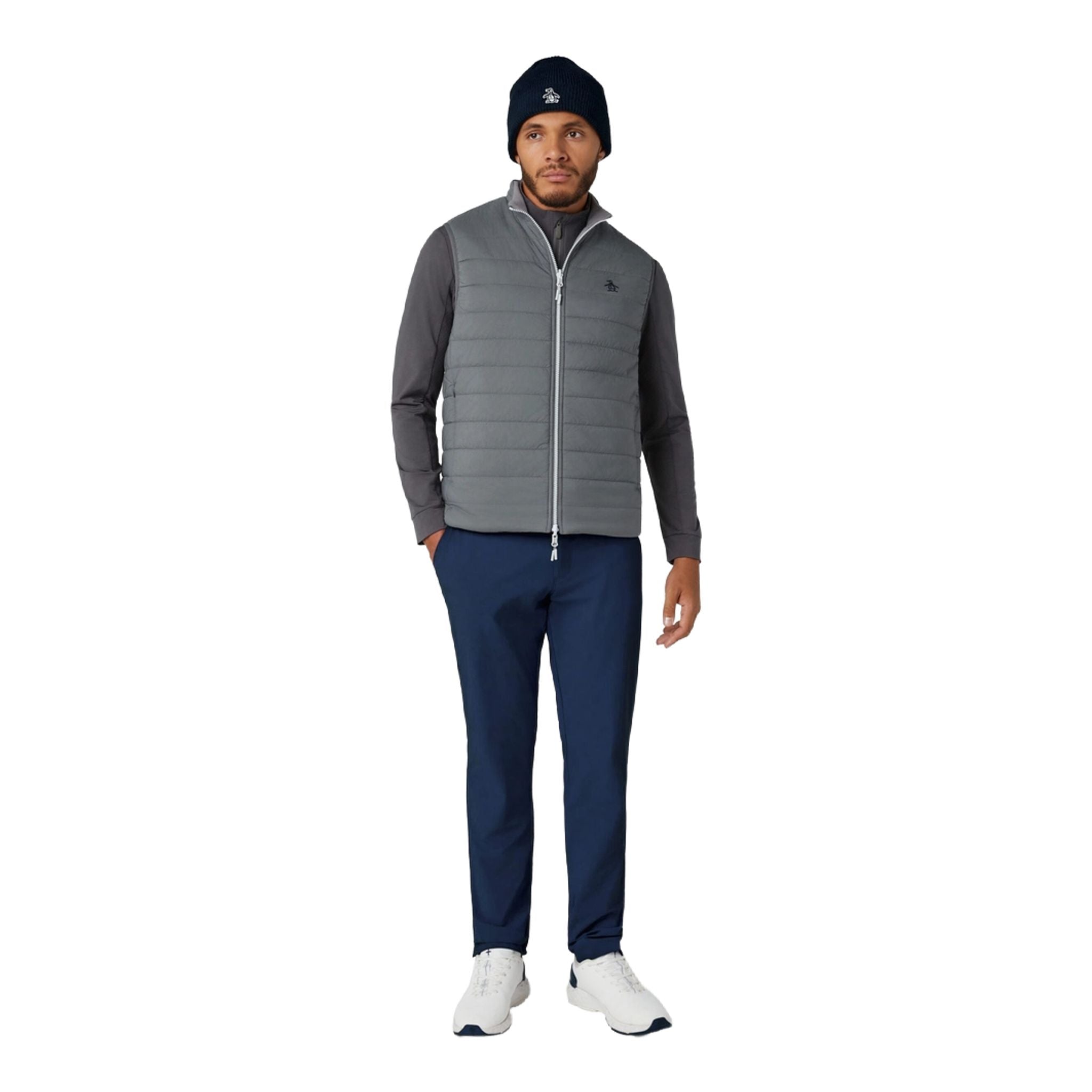 Oryginalna dwustronna kamizelka ocieplana Penguin męska