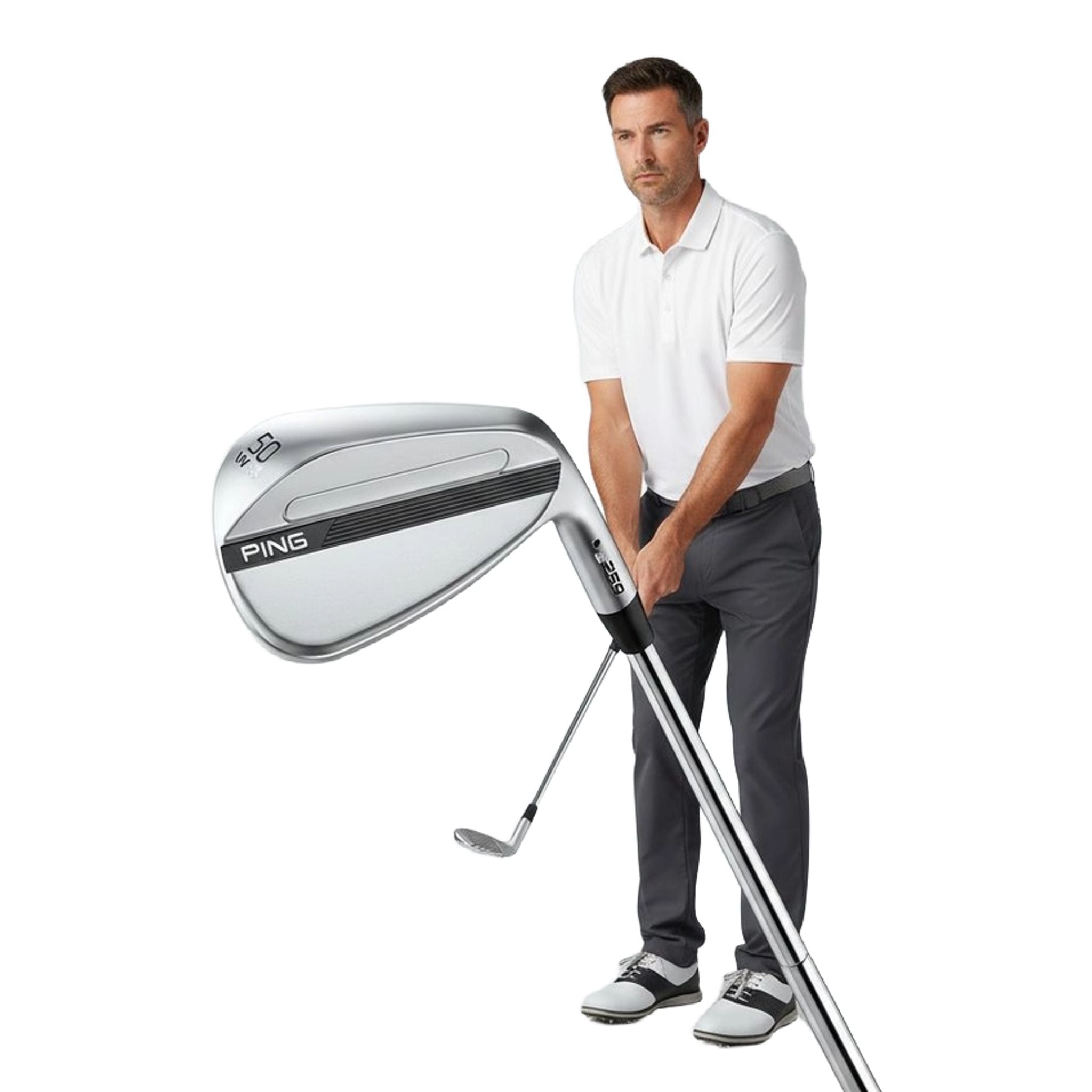 Męskie buty na koturnie Ping S259