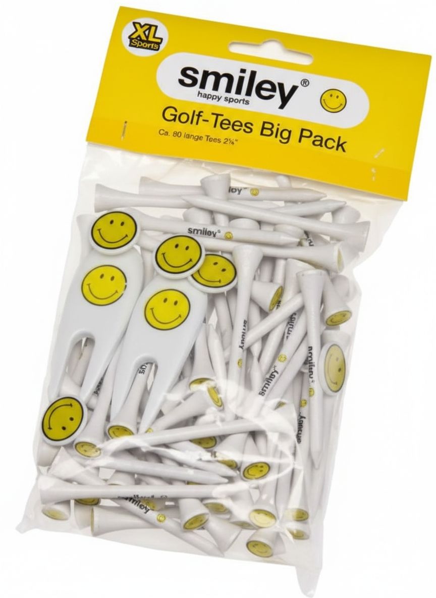 Sportiques Golfgeschenke Kleiner Glastopf Smiley