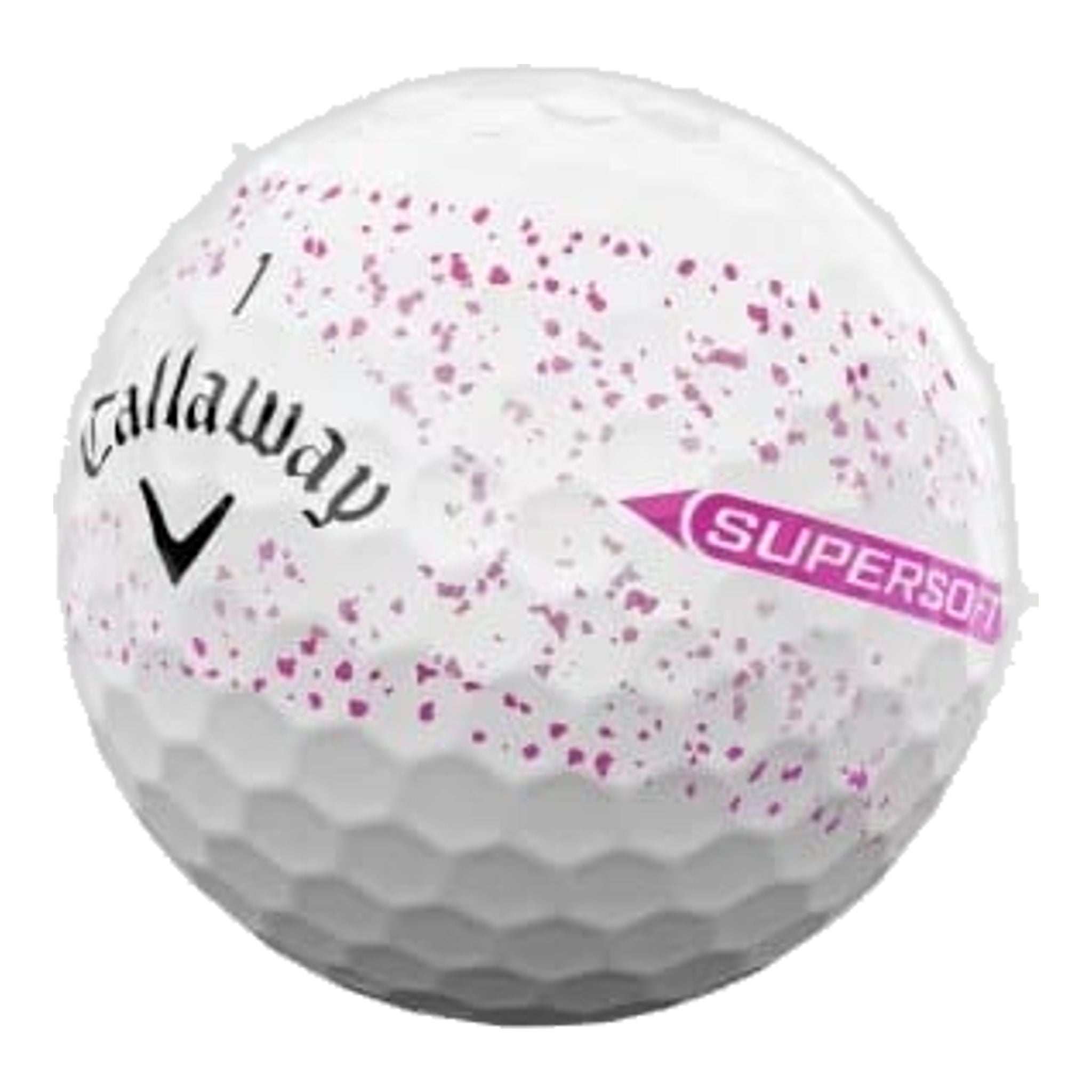 Piłki golfowe Callaway Supersoft 25 Splatter