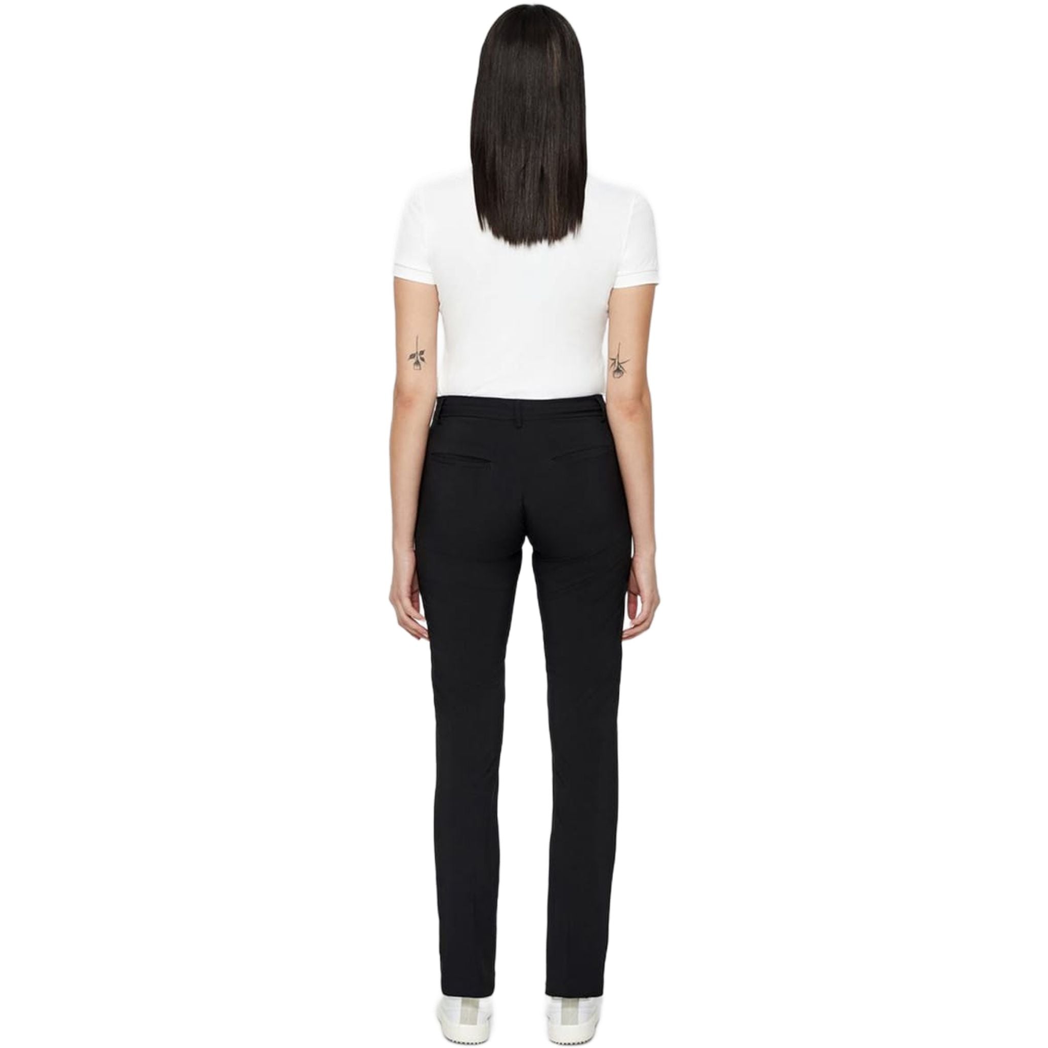 J. Lindeberg W Tour Tech slim TX Jersey Polo White Damen