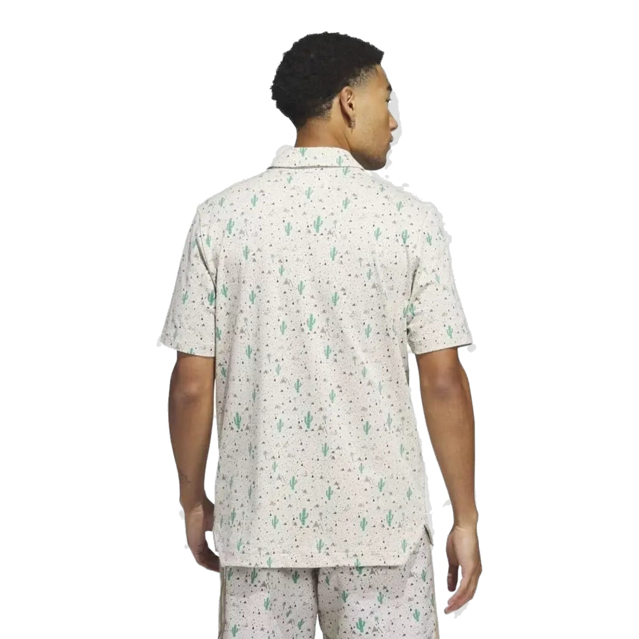 Adidas Adicross Desert Button Golfhemd Herren