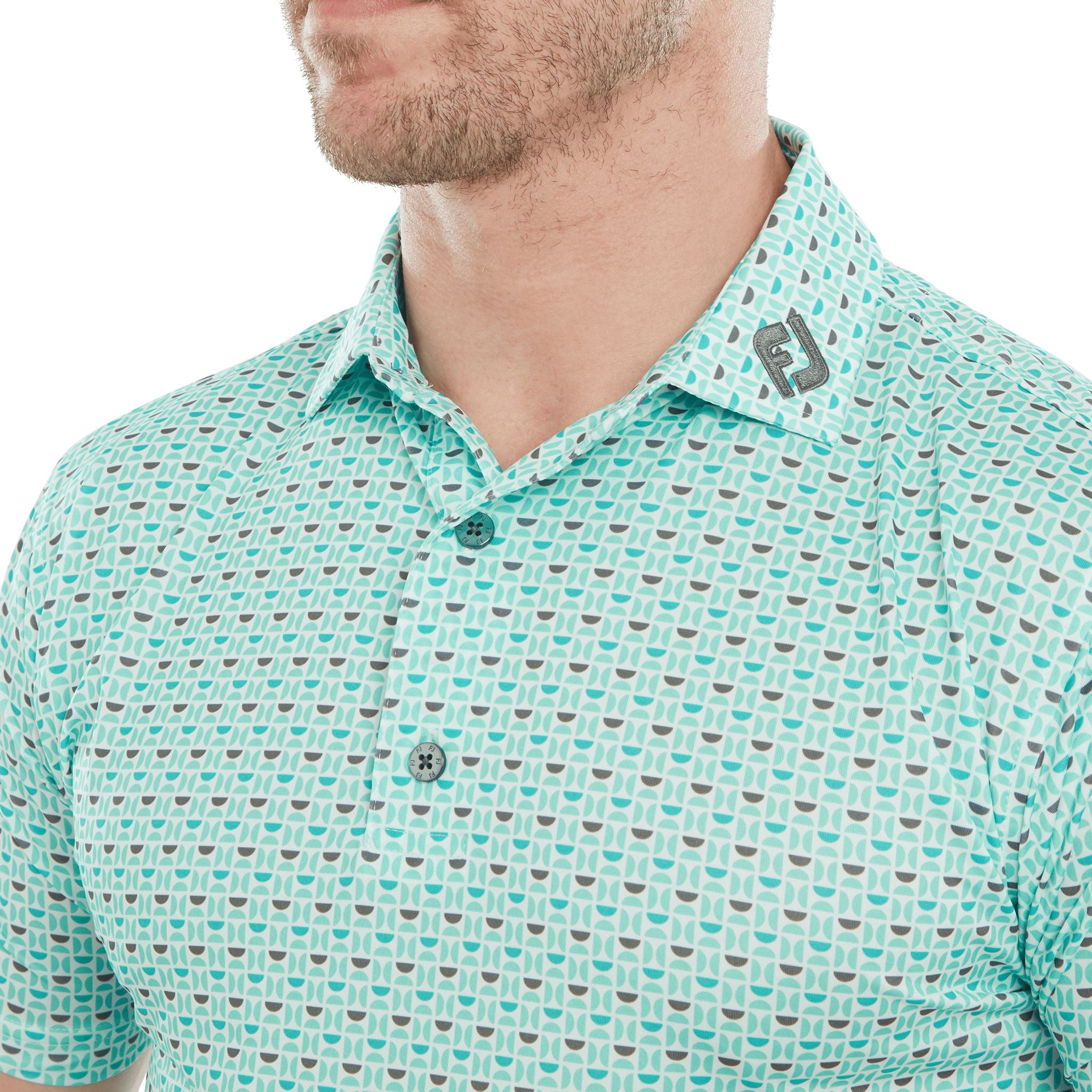 Footjoy Half Moon Geo Polo Herren