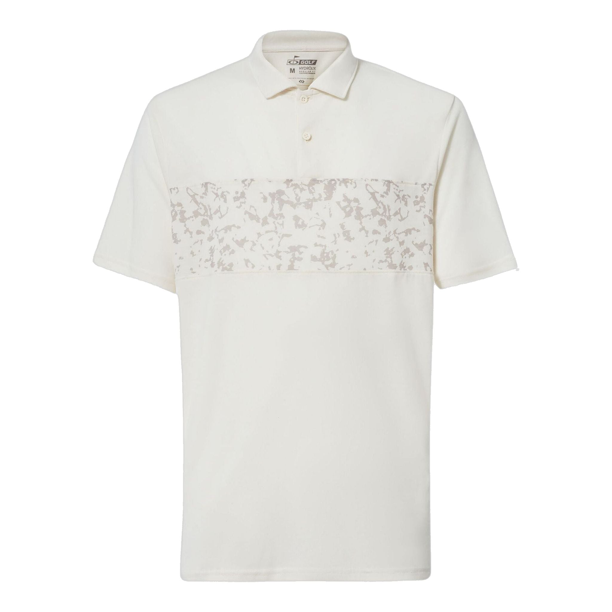 Męska koszulka polo do golfa Oakley Sand Print